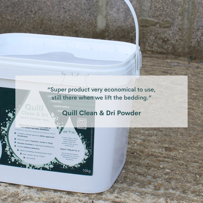 Quill Clean & Dri Disinfectant Powder
