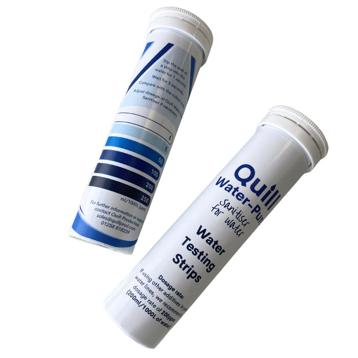 Quill Water-Pure Hydrogen Peroxide Testing Strips
