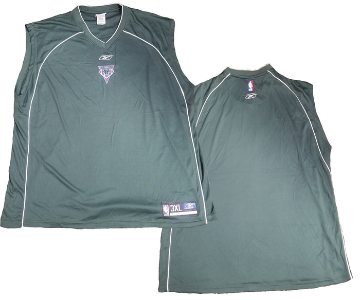 Reebok NBA Basketball Men's Milwaukee Bucks Shooting Shirt, Green