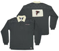 Reebok NFL Men's Atlanta Falcons Blitz Rugby Polo Top, Grey