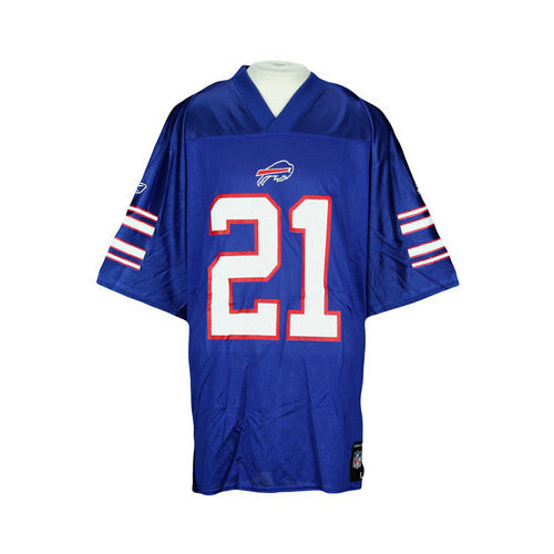 Reebok NFL Men's Buffalo Bills Willis McGahee #21 Mid-Tier Throwback Jersey, Blue
