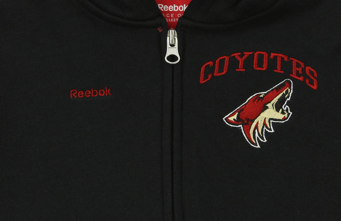 Reebok NHL Boys Toddlers Arizona Coyotes Pledge Full Zip Hoodie, Black