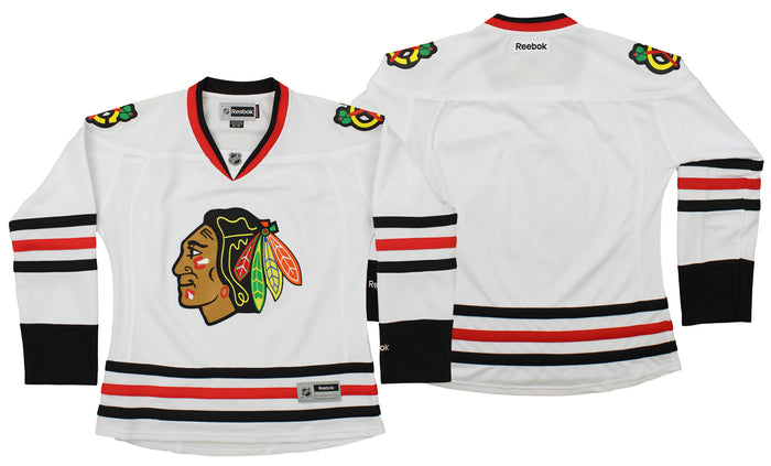 Reebok NHL Women's Chicago Blackhawks Premier Jersey, White