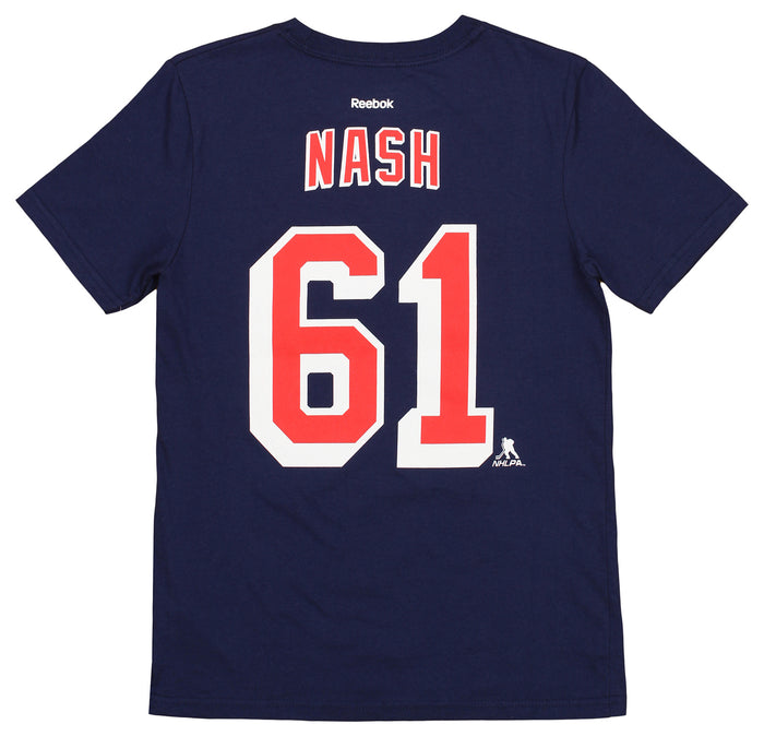 Reebok NHL Youth (8-20) Rick Nash New York Rangers Short Sleeve T-Shirt