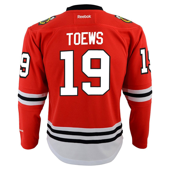 Reebok NHL Youth Chicago Blackhawks Jonathan Toews #19 Replica Jersey