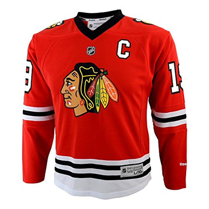 Reebok NHL Youth Chicago Blackhawks Jonathan Toews #19 Replica Jersey