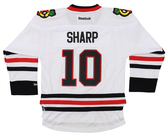 Reebok NHL Youth Chicago Blackhawks Patrick Sharp #10 Premium Jersey, White