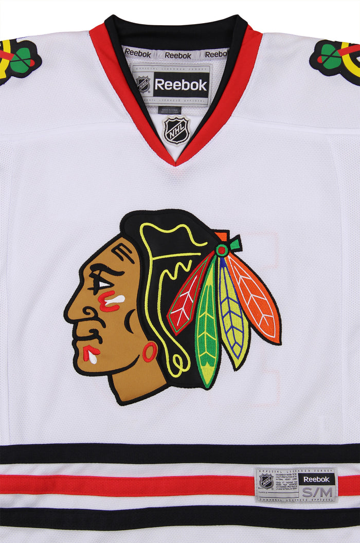 Reebok NHL Youth Chicago Blackhawks Patrick Sharp #10 Premium Jersey, White