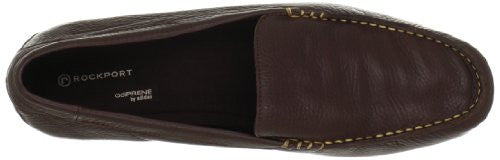 Rockport Men's Laguna Road Venetian Driving Shoes Slip On Shoe, Dark Brown