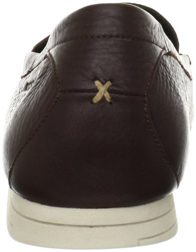Rockport Men's Laguna Road Venetian Driving Shoes Slip On Shoe, Dark Brown