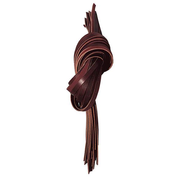 Saddle String, Burgundy, 1/2" x 48"