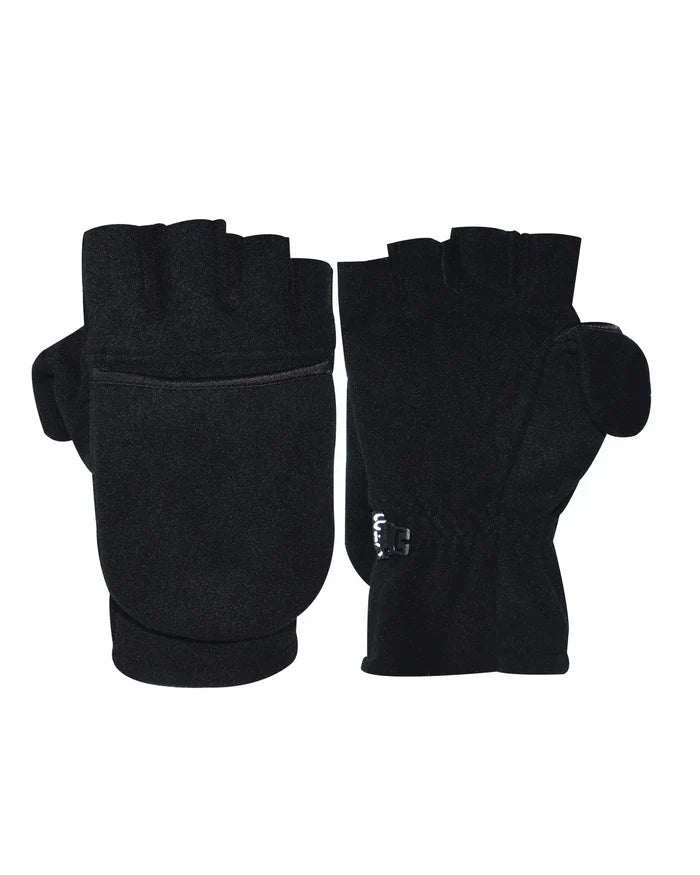 XTM Performance Gloves Scope Hooded Fingerless Microfleece Glove