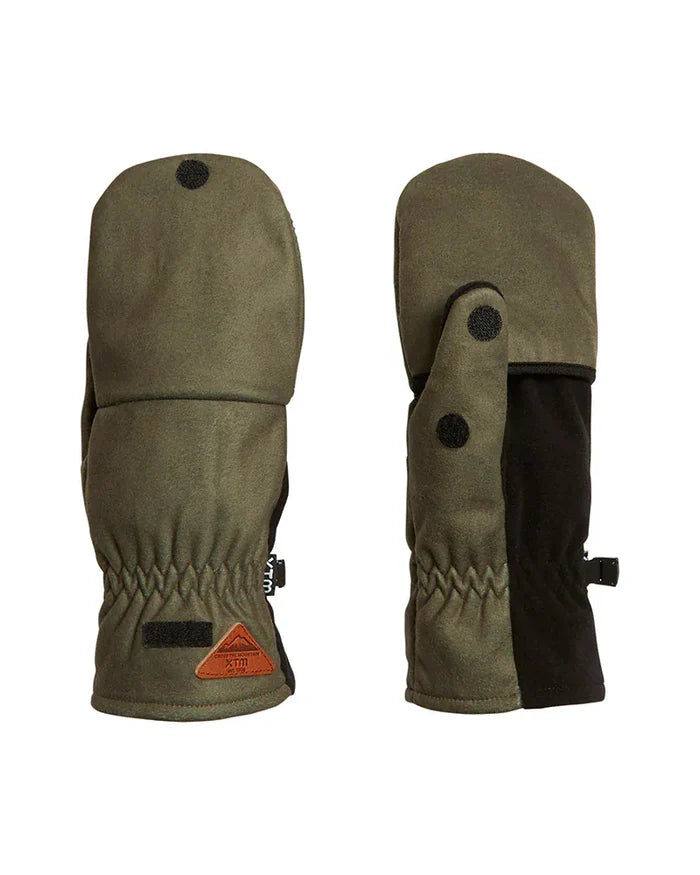 XTM Performance Gloves Scope Hooded Fingerless Microfleece Glove