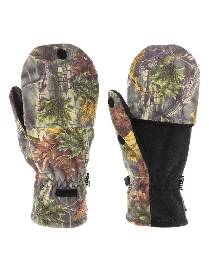 XTM Performance Gloves Scope Hooded Fingerless Microfleece Glove