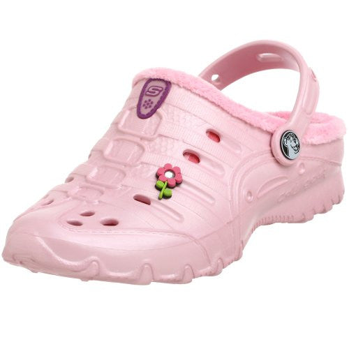 Skechers Little Kid/Big Kid Girls Calies Darling Slip On Clogs Shoes Flower