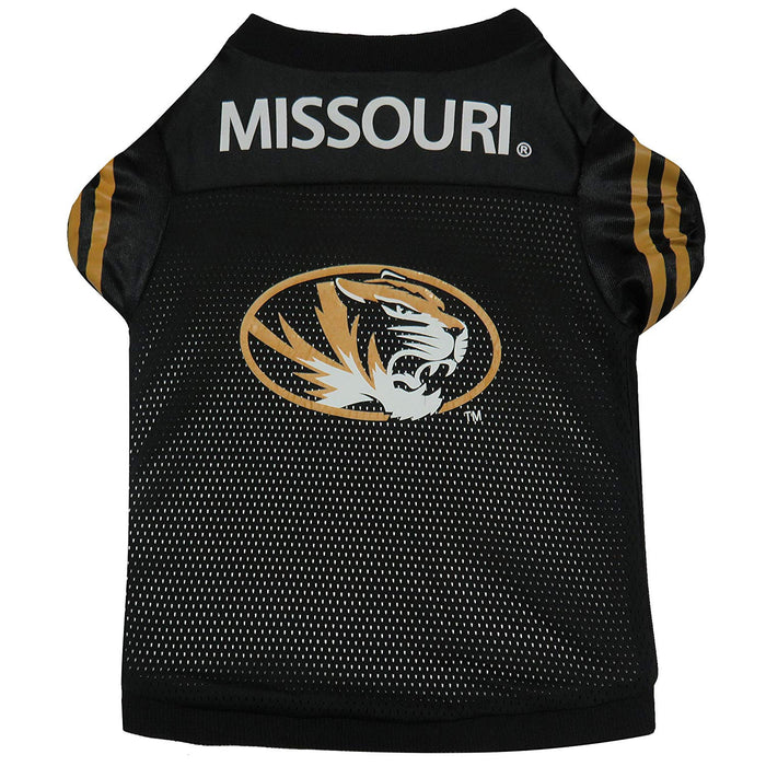 Sporty K-9 NCAA Missouri Tigers Football Dog Jersey