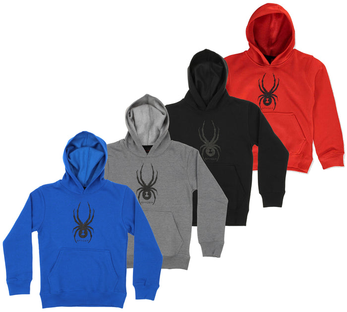 Spyder Kids (4-7) Base Camp Pullover Hoodie, Color Options