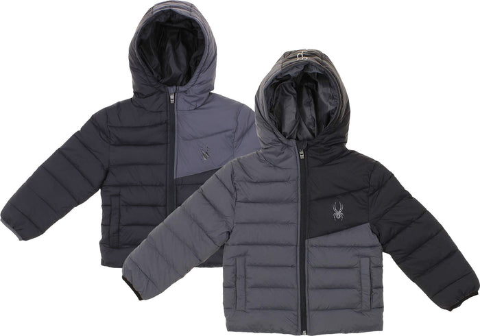 Spyder Little Boys Ace Short Puffer Jacket, Color Options