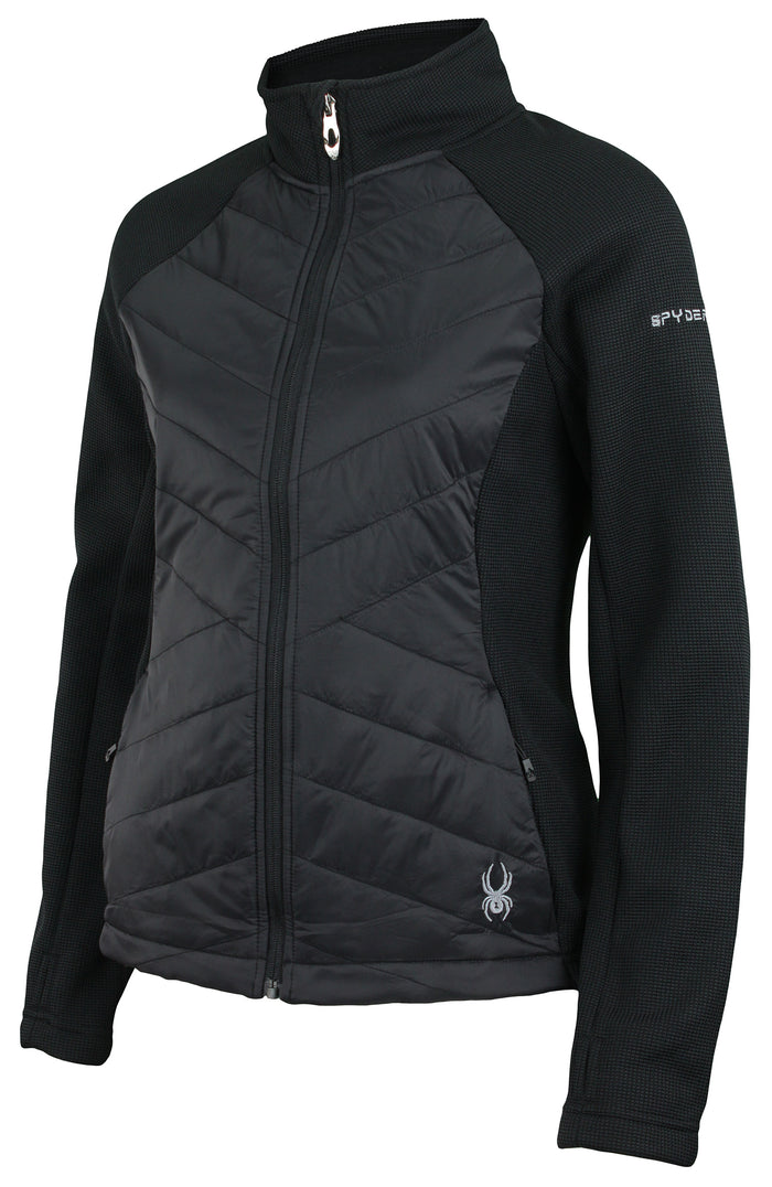 Spyder Women's Nova Full Zip Hybrid Jacket, Color Options