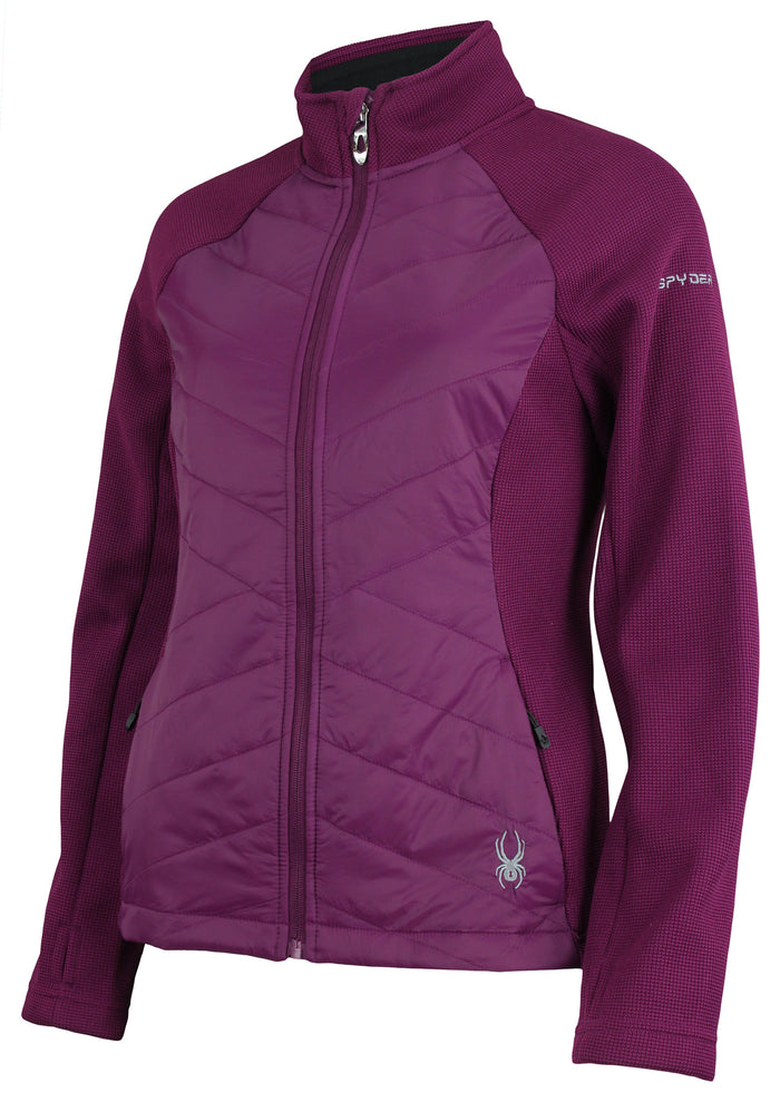 Spyder Women's Nova Full Zip Hybrid Jacket, Color Options