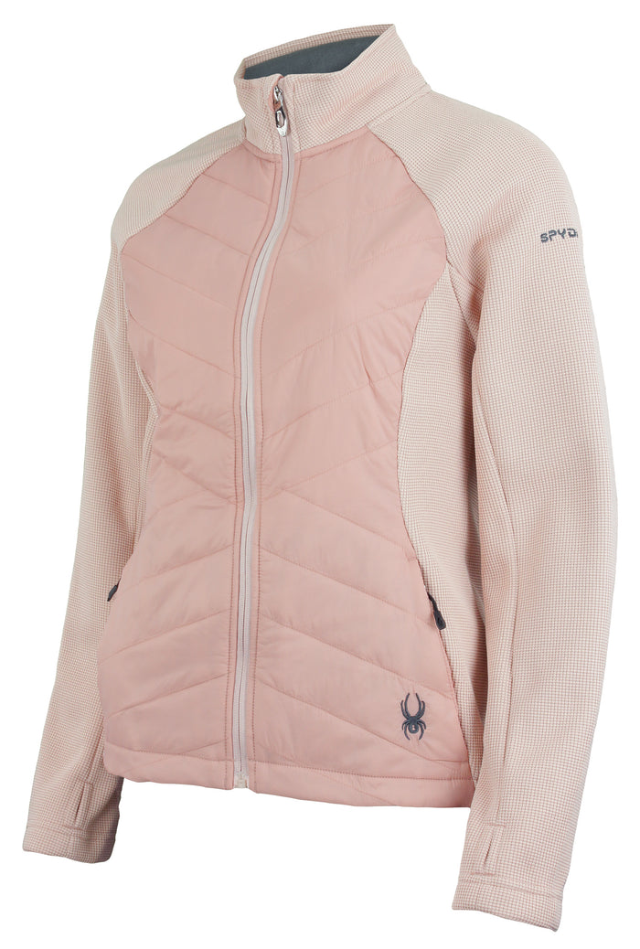 Spyder Women's Nova Full Zip Hybrid Jacket, Color Options
