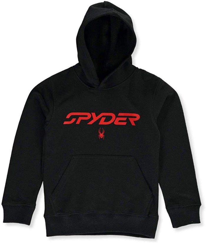 Spyder Youth Boys Basic Fleece Pullover Hoodie, Color Options
