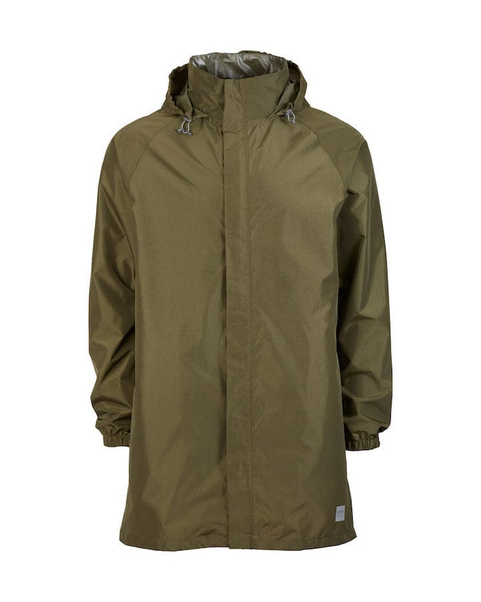 XTM Performance Rain Jacket Kalamata / XS Stash 2L Unisex Adult 3/4 Length Packable Rain Jacket RU011-KMA-XS