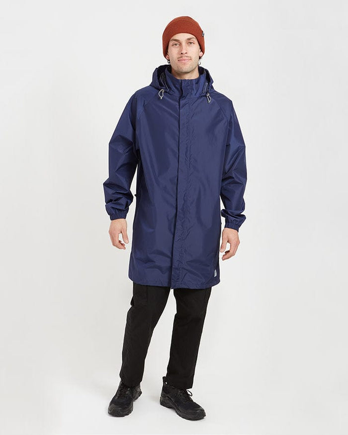 XTM Performance Rain Jacket Stash 2L Unisex Adult 3/4 Length Packable Rain Jacket