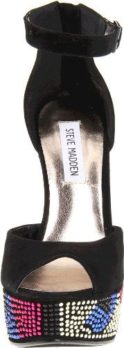 Steve Madden Gimmick Women's Rhinestone Wedge Platform Shoes