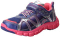 Stride Rite Little Kids Girls Racer Light-Up Starpower 525 Sneakers Shoes, Purple / Pink