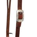 STS Ranch Signature Tack Harness Leather Split Ear Headstall, 1"