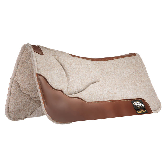 Synergy Shoulder Relief Close Contact Wool Blend Felt Performance Saddle Pad