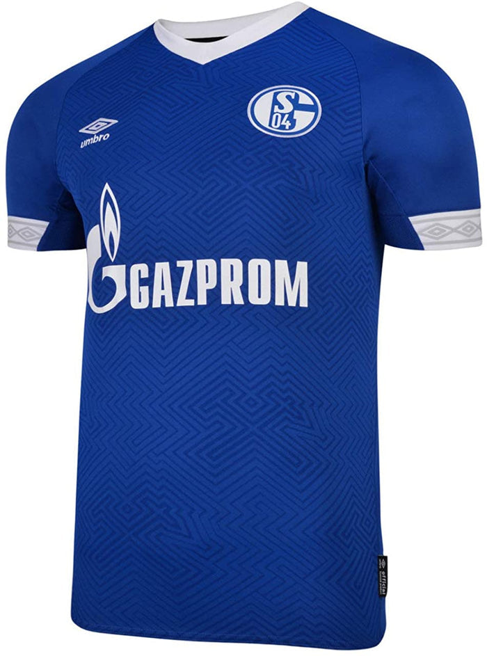 Umbro Boys Youth International Soccer 18/19 Fc Shalke 04 Home Jersey, Blue