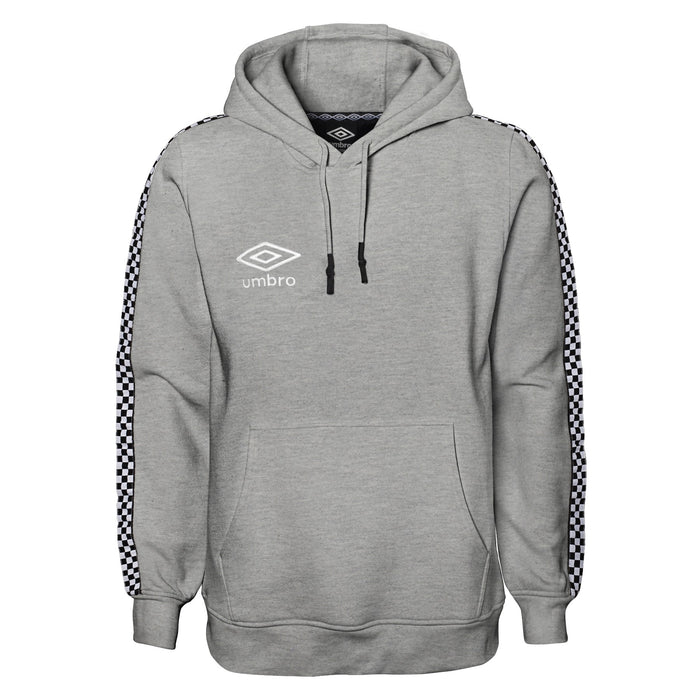 Umbro Men's Check Tape Pullover Fleece Hoodie, Color Options