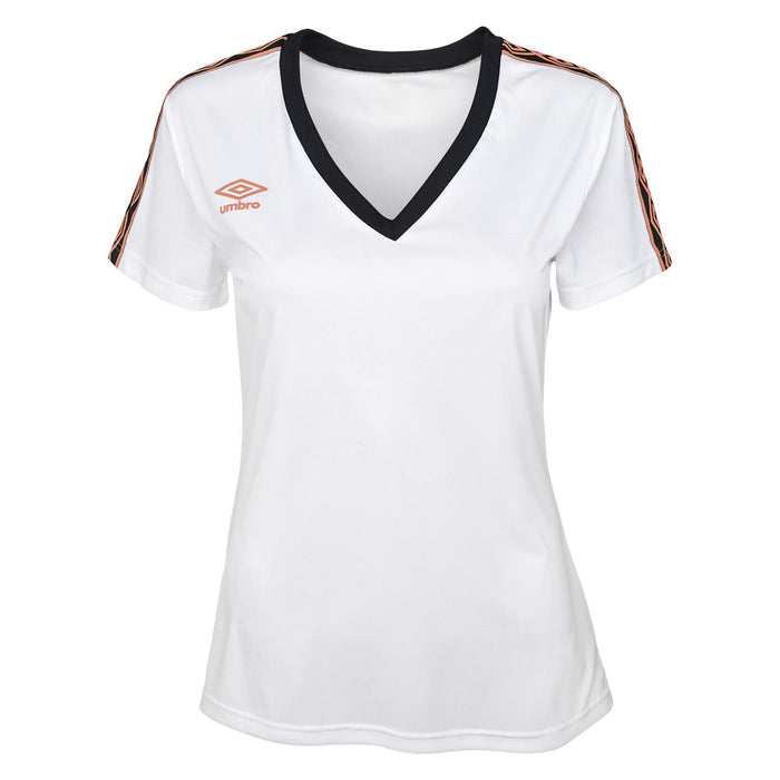 Umbro Women's Running Diamonds Deep V-Neck Tee, Color Options