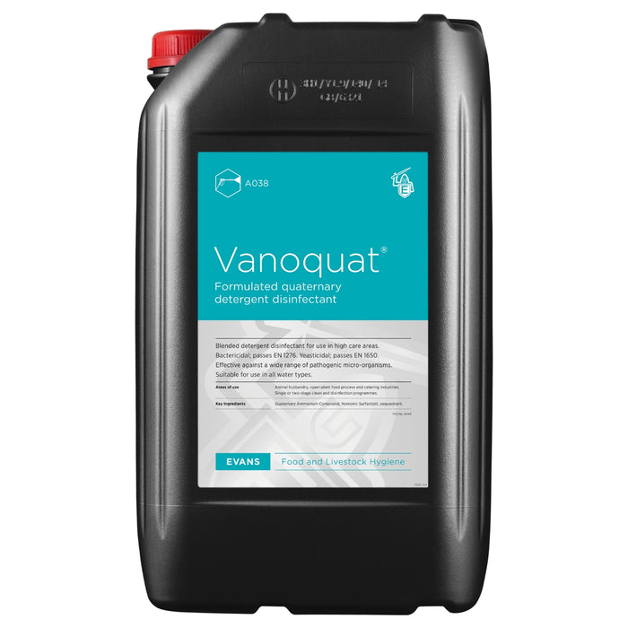 Vanoquat® Concentrated Quaternary Disinfectant | 5L, 25L, 200L & 1000L