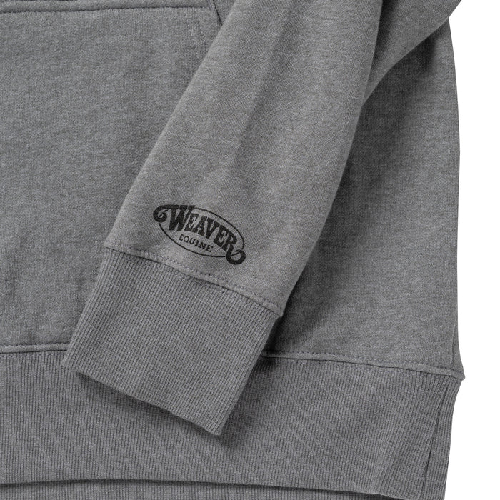 Weaver Equine North Face Hoodie for Men or Women, Gray