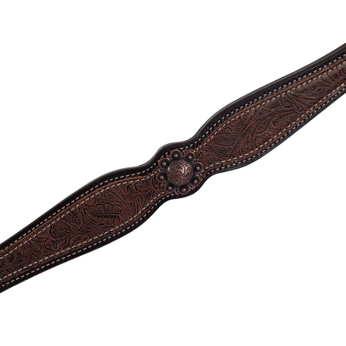 Western Floral Scalloped Breast Collar