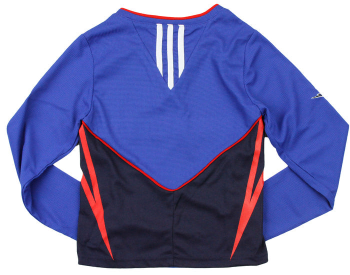 Adidas WNBA Basketball Youth Girls Detroit Shock Long Sleeve Shooting Shirt