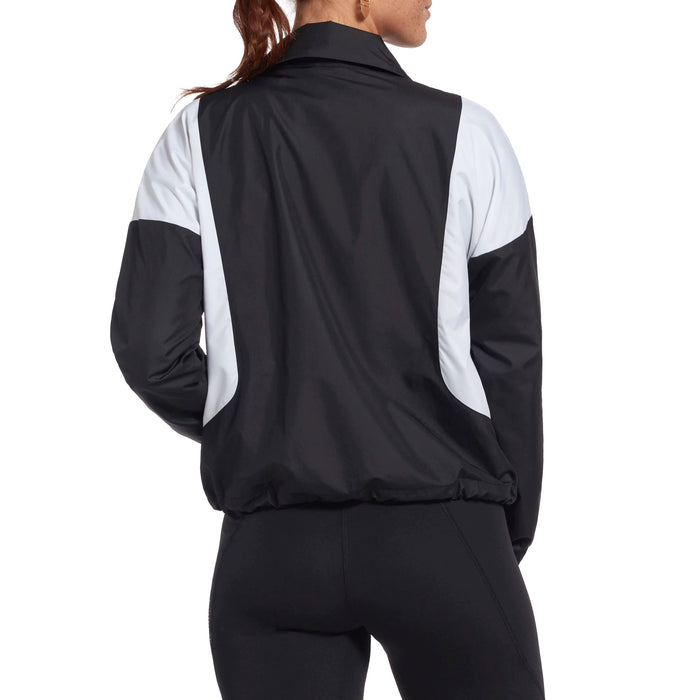 Adidas Women's Coach 3-Stripes Athletic Lightweight Jacket, Black/White