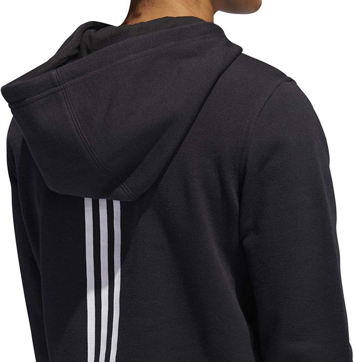 adidas Women's 3-Stripes Cropped Fleece Pullover Hoodie, Color Options