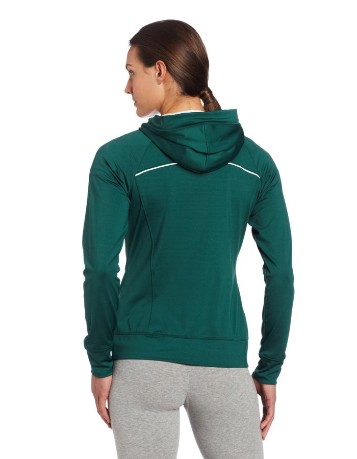Asics Women's Alana Athletic Jacket, Forest/White