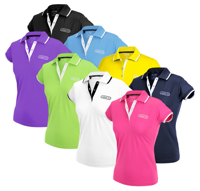 Adidas Womens FP Performance Patch Polo Polos Shirt Top I Many Colors