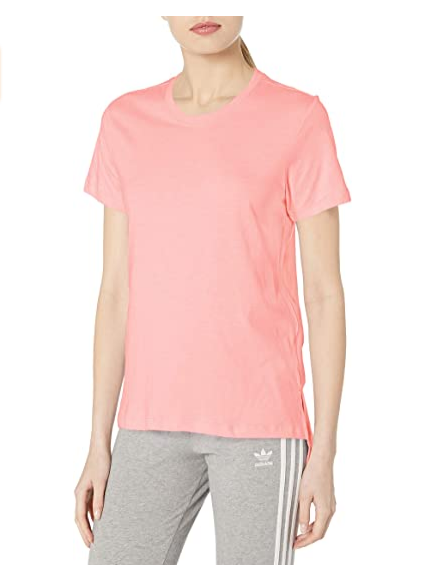 Adidas Women's Go-To Tee Shirt, Glory Pink
