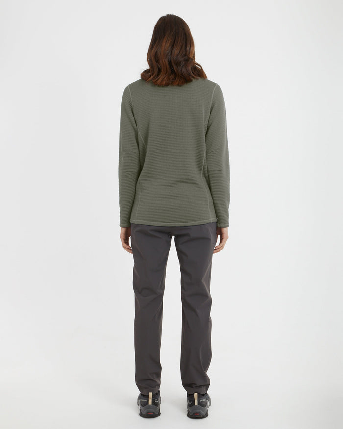 XTM Performance Women's Fleece Womens Merino Aero Grid Fleece