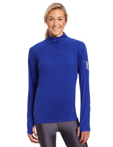 Asics Women's Team Tech Half Zip Long Sleeve Athletic Shirt Top, Several Colors