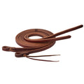 Working Tack Extra Heavy Harness Split Reins with Pineapple Knots, 5/8" x 8'