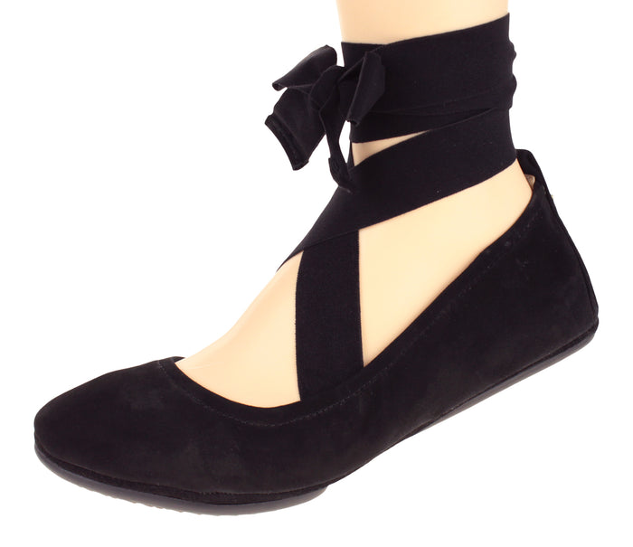 Yosi Samra Women's Stella Tie Ballet Flat, Color Options