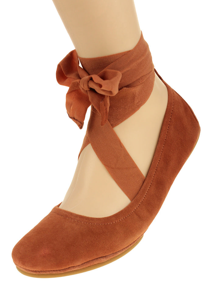 Yosi Samra Women's Stella Tie Ballet Flat, Color Options