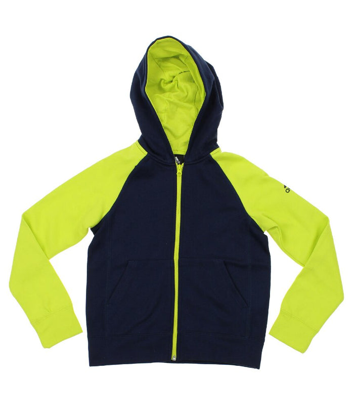 Adidas Youth Fleece Full Zip Hoodie, Navy